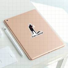 3-Inch "'Tis But A Scratch Sticker - Funny And Quirky -Themed Vinyl Sticker For Laptops, Notebooks, Water Bottles, Office Spaces, Gaming Consoles, And Humor Zones | Great For Movie Fans, Sarcasm Enthusiasts, Gamers, And Friends | Perfect Gift For Friends, Family, And Movie Lovers | Humorous Sticker For Meme Decor, Pop Culture Fun, And Relatable Humor" - 3inch/7.62cm - View 2