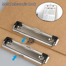 5PCS Quality Hanging A4 File Clipboard Folder With Clip Hole For Office School Warehouse - Wood - View 3
