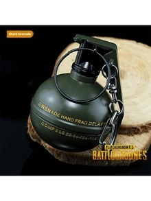 Modelo de granada del campo de batalla, llavero "Chicken Dinner", modelo decorativo de regalo para cumpleaños/Pascua/Navidad/días festivos - Multicolor - Ver 8
