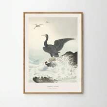 1pc Japanese Print Hasui Kawase Poster Art Abstract Painting Retro Decorative Painting Canvas Printing Frameless Painting For Home