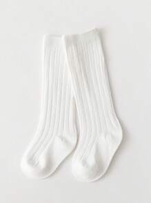 4 pary dziewczęcych uniwersalnych skarpetek za kolano, odpowiednich do codziennego noszenia przez dzieci