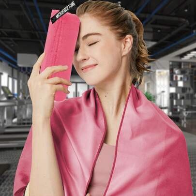 Toalha de secagem rápida para ciclismo ao ar livre, toalha de viagem absorvente leve e de alta qualidade, adequada para esportes ao ar livre, ciclismo ao ar livre, ginástica, férias na praia, caminhadas, jogos de bola, toalhas de acampamento ao ar livre e toalhas de natação