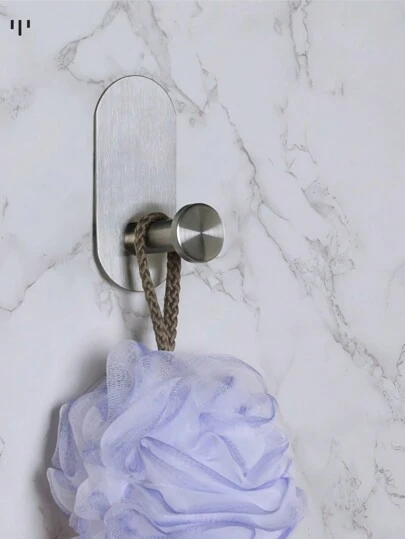 1 件不锈钢金色浴室浴袍挂钩，多功能其他衣架