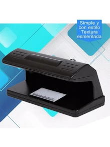 Detector de billetes falsos con luz ultravioleta y linterna ultravioleta - Negro - Ver 8