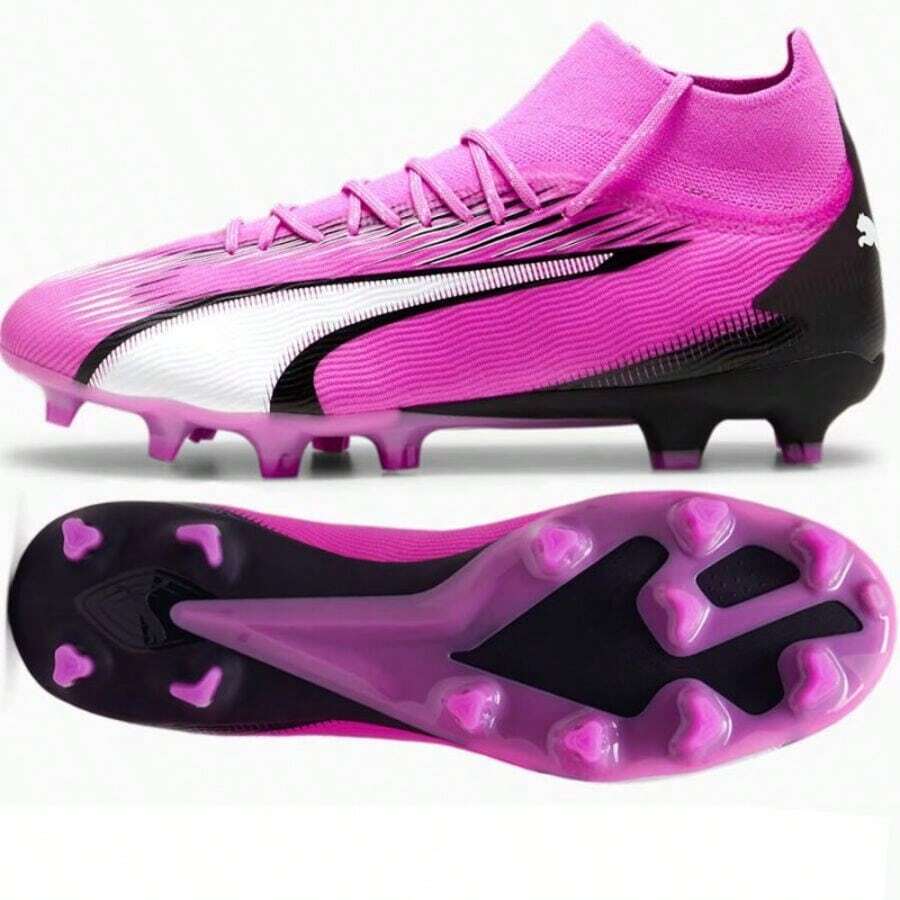 Puma Ultra Pro FG/AG M 107750 01 Shoes - Pink - View 1