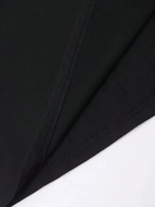 女款夏季趣味猫咪印花休闲圆领短袖 T 恤