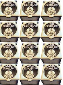 Hermosas cajitas de recuerdo "MI BAUTIZO" para dar en tu evento un hermoso e inolvidable detalle,  recuerdos para fiesta, souvenir de fiesta - Niño - Ver 3