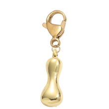 可爱字母泡泡项链吊坠，包包吊坠 - 幸运水晶吊坠，字母 A-Z，闪亮合金包包背包吊坠 - 生日和特殊场合的完美礼物，钥匙扣戒指包包背包吊坠汽车吊坠，送给女性和女孩的礼物，钱包和手提包配件 - 金色 - 查看 20