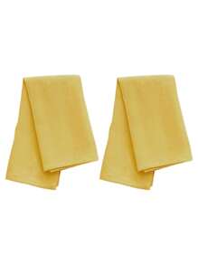 Guardanapos casuais de cor sólida, 2/6/12 peças, laváveis, adequados para casamento, dia dos namorados, casa, uso diário, festa, respiráveis e leves, primavera/verão