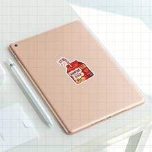 3 英寸“吸血鬼果汁饮料贴纸 - 有趣而恐怖的乙烯基贴纸，适用于笔记本电脑、笔记本、水瓶、万圣节装饰、厨房角落和派对区域 | 非常适合万圣节爱好者、恐怖爱好者、幽默爱好者和朋友 | 送给朋友、家人和收藏家的完美礼物 | 幽默贴纸，适合万圣节乐趣、吸血鬼主题装饰和古怪的表达” - 3吋/7.62厘米 - 查看 6