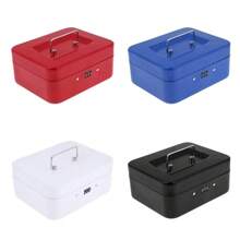 1 个迷你零用钱箱可上锁安全保险箱带锁槽 - 金属硬币银行存钱罐适合成人儿童 - 彩色 - 查看 3