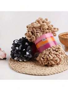 1 件 8 米柔软纱线，适用于手工 DIY 编织娃娃、包、毛衣、毛毯等，每件 100 克 - 彩色 - 查看 6