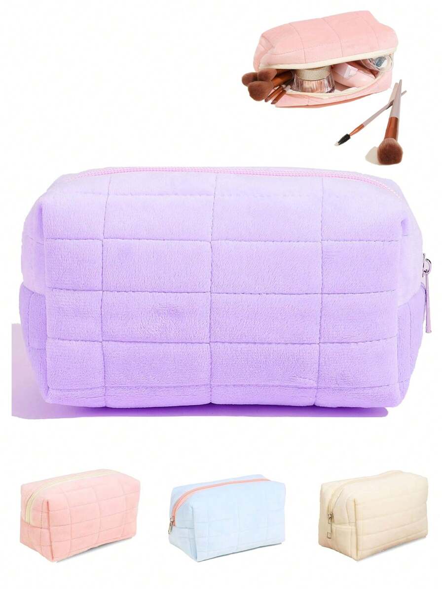 Cosmetic Bag, Makeup Organizer Pouch, Pencil Lipstick Storage Bag, Portable Travel Organizer - Multicolor - View 1