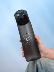 1pc Star Print Sports Water Bottle With 1pc Random Round Flavor Pod, Fruit Drink Flavor Pod, Outdoor Sports Creative Water Cup, Suitable For Fitness And Outdoor Sports, Fashionable Drinking Water Bottle, Birthday Gift - (Flavor Pods Only Improve The Sense Of Smell, Not Change The Taste) Does Not Change The Taste Of The Water, Just Makes It Smell Good - Multicolor - View 5