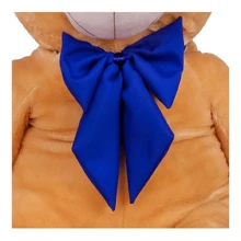 Urso De Pelúcia Gigante Teddy- 90 Cm e 1,10 metros Macio C/ Laço Grátis - Doce de Leite com Laço Azul - Visão 6