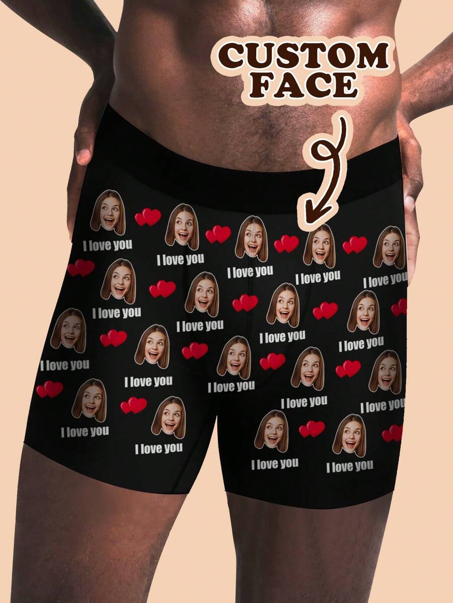 Quần đùi boxer nam in hình theo yêu cầu, đồ lót nam cá nhân hóa, quần đùi boxer in hình theo yêu cầu, quần đùi boxer in hình theo yêu cầu cho chồng, quần đùi boxer in hình ngộ nghĩnh, quà tặng ngày Valentine, quà kỷ niệm, quà sinh nhật, quà cưới, quà tặng cho bạn gái, quà tặng cho bạn trai, quà tặng cho chồng, quà tặng cho anh ấy, Gymboy