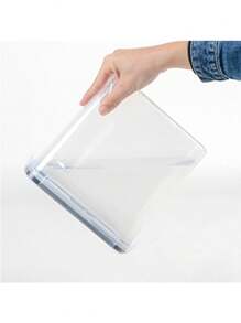 4 pezzi 4,5L/4L Contenitori per alimenti ermetici con coperchio, lattine per alimenti secchi prive di bisfenolo A, lattosio, cereali, pasta, farina e zucchero per organizzazione e conservazione, etichettati, lavabili in lavastoviglie, barattoli di plastica per la conservazione degli alimenti, utensili da cucina domestica - Bianco e nero - Visualizzare 8