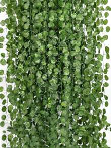 1/6/12/24PCS 6.9ft Fake Vines With Leaves For Bedroom Artificial Ivy Garland Fake Ivy Leaves Artificial Greenery Plant Garlands Hanging Vines For Room Decor Wedding Wall Indoor Outdoor Decoration