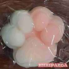 1pc Cute TPR Gradient Taba Squishy Cat Paw Squeeze Toys Slow Rebound Stress Relief Decompression - Multicolor - View 5