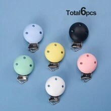Juego de 4/6/11 pinzas de silicona de colores vibrantes - Diseño redondo de tres orificios para manualidades de joyería DIY - Accesorios perfectos para proyectos de artesanía creativa, incluidos colores surtidos - Clip de silicona de tres agujeros - Ver 11