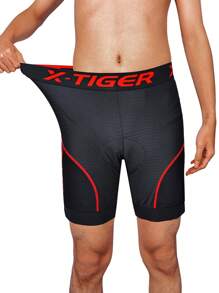 [Spring/Summer] X-TIGER Men's Padded Bike Shorts - Men's Cycling Shorts With 5D Gel Padding For Mountain Bike And Road Bike