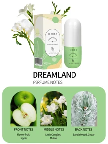 1 件/35 毫升/1.18 液量盎司 头发/身体香水喷雾，女士香水喷雾，椰子、香草、柠檬、苹果香味，不含酒精，旅行装，适合日常生活和约会，送给女朋友的理想礼物