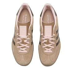 Adidas Originals GAZELLE室内运动鞋男女减震运动鞋情侣健身训练鞋户外休闲鞋JR8028 - 紙板黃/棕色/淺粉 - 查看 9