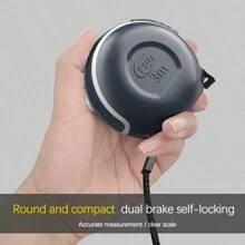 1 pieza Fenvict Cinta métrica digital de alta precisión de 3m, resistente a la oxidación con doble bloqueo, adecuada para uso doméstico, para medir altura, muebles, etc.
