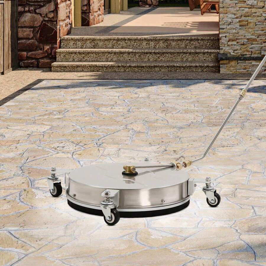 kangten 2in1 Surface Cleaner Adjustable 4000 PSI High Pressure Washer Silver - Silver - View 1