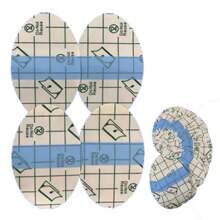 100pcs Shampoo Ear Covers Waterproof Shower Swimming Protection Ear Stickers Child Disposable Ear Cover - Transparent - View 6