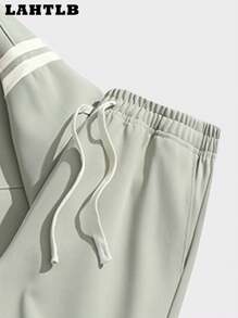 Conjunto de Camisa Polo Casual de Verão Masculina Solta