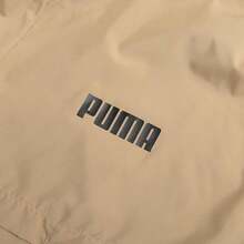 Puma ESS Cat Logo Windbreaker, Men's Sports Outdoor Windproof Jacket, Comfortable Casual Sportswear Jacket 691345-84 - Camel - View 7
