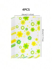 1pc/4pcs/8pcs 45*29cm Cuttable PEVA Refrigerator Mat, Rectangle Waterproof Refrigerator Liner, Moisture-Proof Pad, Washable Shelf & Drawer Liner, Placemat For Home ,Dehumidifier For Home