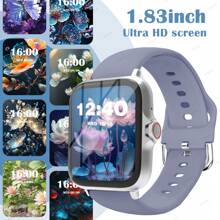 MixtataDi Smart Watch, Wireless Calling /Dial, Multi -Sport Mode, Calling Reminder And Rejection, SiMs Reminder, Custom WallpaperFor IOS/Andriod - Black - View 7