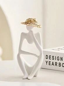 抽象简约风格装饰品,适用于办公室装饰、毕业典礼装饰、卧室装饰、生日礼物、房间装饰、教师节礼物、母亲节礼物。 - 彩色 - 查看 6