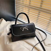 A Mini Casual, Versatile, Fashionable And Simple Cross-Body Bag With A Diamond-Shaped Bow. Lipstick Suitable For Daily Use, Going Out, Shopping, Dating. Coin Purse That Can Be Worn On One Shoulder Or Across The Body. Birthday Gifts, New Year Gifts. - Multicolor - View 16