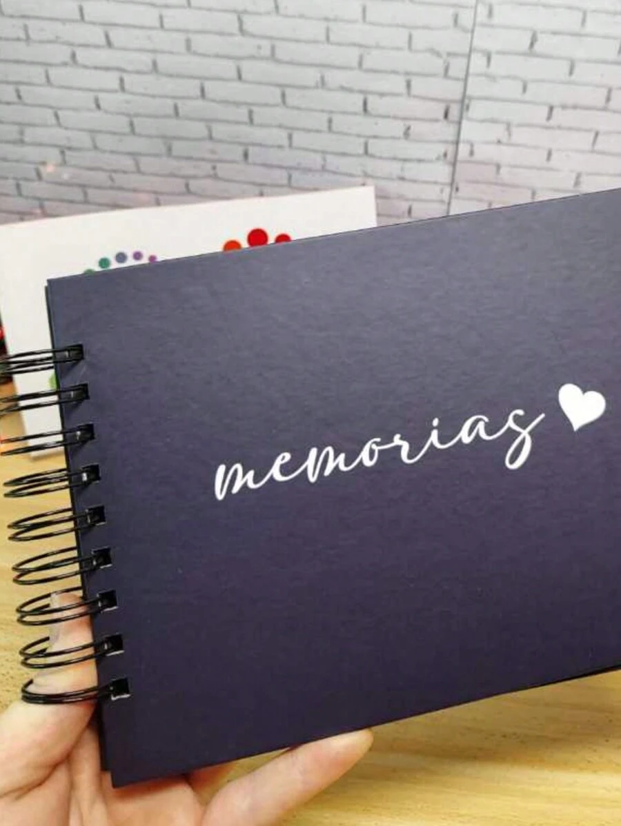 Album For Sticking Photos Memories Black Sheets - 40 tờ - Xem 1
