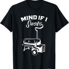 Grilling BBQ Smoker Food Lover Grill Mind If I Smoke Gift T-Shirt