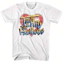 Tom Petty & The Heartbreakers Shirt Vintage Heart Rock Tees