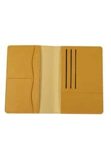 1PC Travel Passport Holder With Credit Card Slot, PU Wallet For Women Men,Boho Vibes - Multicolor - View 19