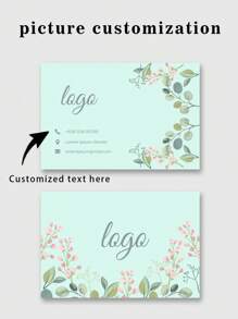 200/500/1000/2000Sheets Customized Double-Sided Business Cards, Personalized Business Card Printing, Customized Logos, Small Business Cards, Personalized Business Cards, Customized Company Cards, Office Desk Cards, Thank-You Cards, Invitation Cards, Customized Small Cards, Desktop Business Cards, Printable Office Desk Label Promotion Cards, Suitable For Professional Contacts, Festivals, Gifts, And Office Supplies Display, Paper Materials