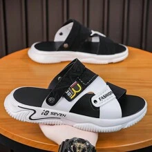 Men's Fashion Versatile Summer Sandals - Black - View 1