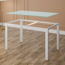 Asofer Juego de mesa moderno con 4 sillas y mesa auxiliar, juego de comedor con silla y mesa, adecuado para decoración de juego de comedor para cocina, sala de estar, comedor.