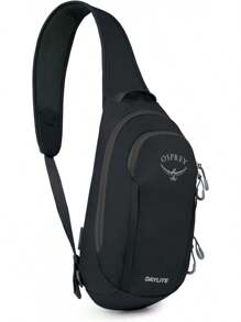 Valentine's Day Bolsas Gift Osprey Daylite Shoulder Sling Bag – Compact Crossbody Backpack For Everyday Carry, Festivals, And Lightweight Travel - 欣快流動印花/聲波灰 - 查看 2