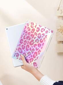 Cheetah,Leopard Print Leopard Pattern Acrylic Anti-Bending Hard Shell Protective Case Compatible With IPad 10th Generation, IPad 7/8/9th Generation 10.2 Inch, Built-In Pen Slot Compatible With IPad Mini 6, IPad Mini 7, With Laser Film For Personalized Decoration, Hard Shell Prevents Drops And Scratches - Multicolor - View 4