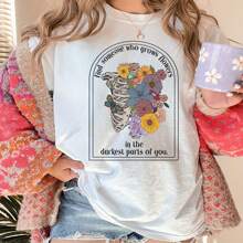 Find Someone Who Grows Flowers In The Darkest Parts Of You Country Music Shirt Sun To Me Shirt An Heartbreak Tour - White - View 1