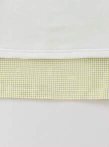 Balabala Young Girl 2 In 1 Sweatshirt, Casual Letter Print Long Sleeve Sweatshirt For Spring - Original White - View 6