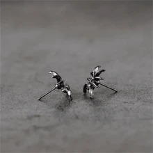 1 Paar Retro Kreative Spinnen Ohrstecker, Mode Punk Schmuck Party Accessoire Geschenk für Frauen