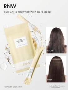 DER. HAIR 保湿柔顺发膜，6 片/包 - 淡黃色 - 查看 1