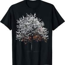 Tree Illustration Art Nature Graphic Motif Tree T-Shirt